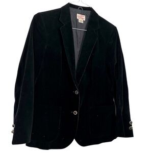 Dillard’s 900 West Blazer Vintage Black Velvet 14